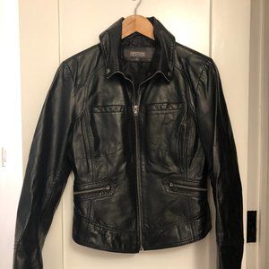 KENNETH COLE REACTION women's leather jacket M